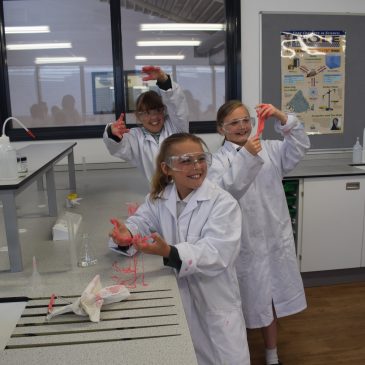 Year 5 students reach for the sky at UTC Swindon STEM Day