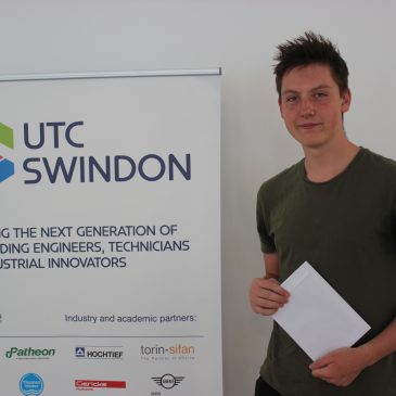 UTC Swindon students celebrate GCSE results