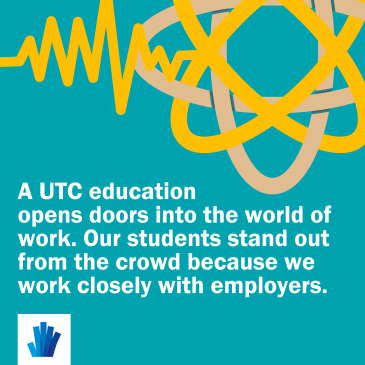 A UTC education opens doors into the world of work. Our students stand out from the crowd because we work closely with employers.